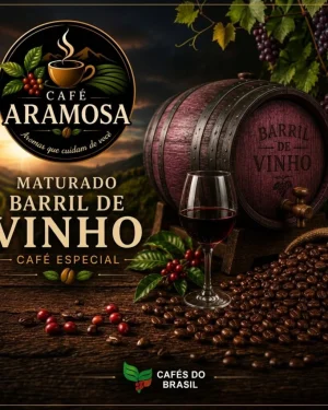 Café Aramosa Maturado em Barril de Vinho